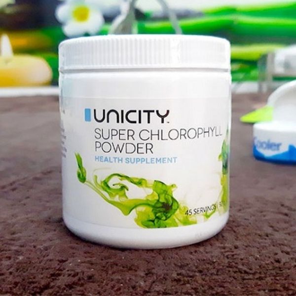 Bột Diệp Lục Super Chlorophyll Unicity Bài Trừ Độc Tố Thanh Lọc Cơ Thể